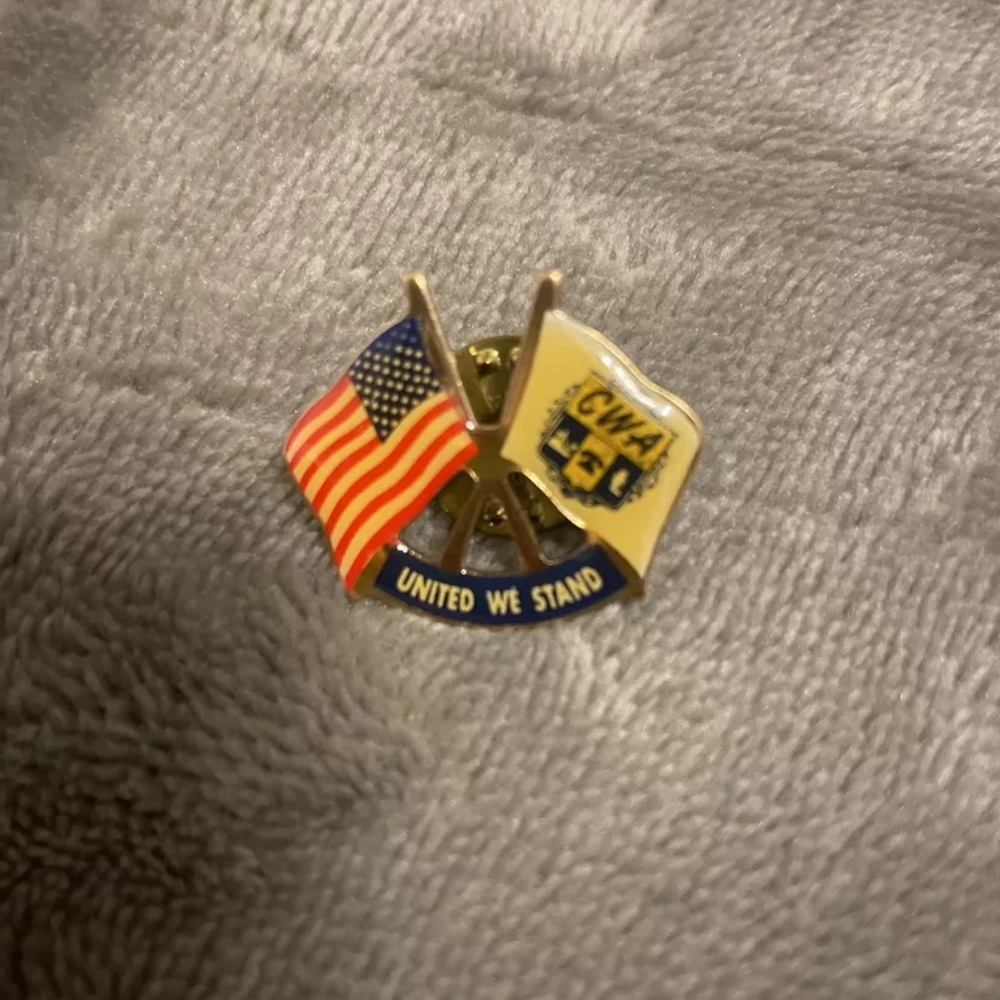 CWA United We Stand Pin
- vintage